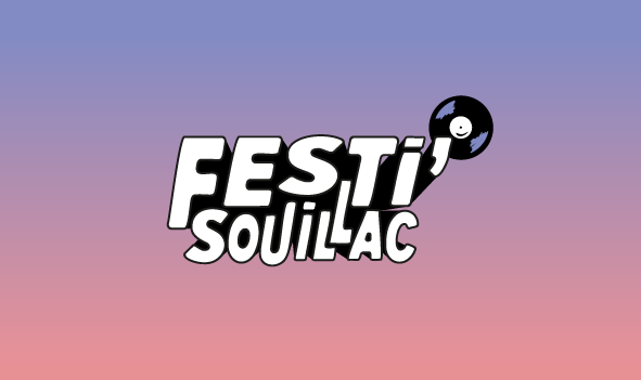 Logo du festival Festi'Souillac créé par Link Studio